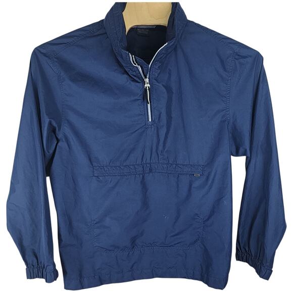 Men's Nike Blue Pullover rain jacket men rn56323 Medium M - Picture 1 of 7